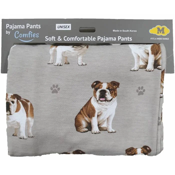 Unisex Bulldog Pyjamas two sizes Two Woofs